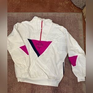 Vintage large Banff Canada glacier wind breaker 80’s size